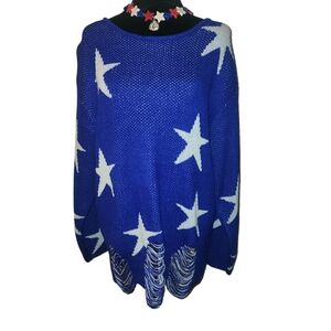 ZENANA-LIGHT WEIGHT STAR SWEATHER